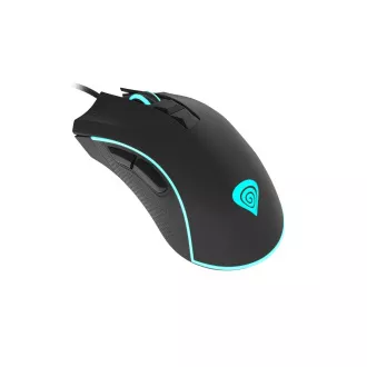 Genesis Gaming miš KRYPTON 770/RGB/Gaming/Optički/Dešnjak/6000 DPI/Žični USB/Crni
