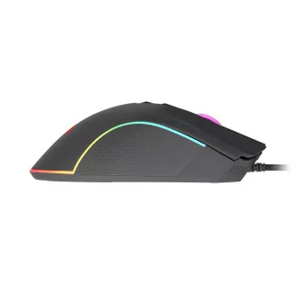 Genesis Gaming miš KRYPTON 770/RGB/Gaming/Optički/Dešnjak/6000 DPI/Žični USB/Crni