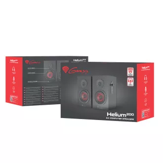 Genesis gaming zvučnici HELIUM 200/Stereo/20W/Crno-crveni Genesis gaming zvučnici HELIUM 200/Stereo/20W/Crno-crveni