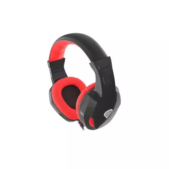 Gaming stereo slušalice Genesis Argon 110, crno-crvene, 2x jack