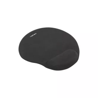 Natec Marmot ergonomska gel podloga za miša, crna, 245x225 mm
