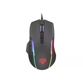 Genesis gaming optički miš XENON 220 G2/RGB/Gaming/Optički/Za dešnjake/12.400 DPI/Žični USB/Crni Genesis gaming optički miš XENON 220 G2/RGB/Gaming/Optički/Za dešnjake/12.400 DPI/Žični USB/Crni
