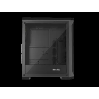 Kućište za računalo Genesis IRID 505 ARGB V2/Midi Tower/Prozirno/Crno