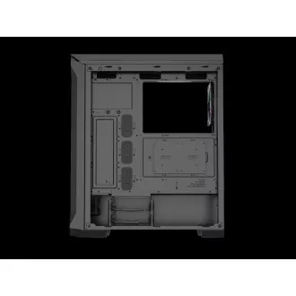 Kućište za računalo Genesis IRID 505 ARGB V2/Midi Tower/Prozirno/Crno