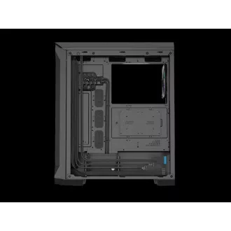 Kućište za računalo Genesis IRID 505 ARGB V2/Midi Tower/Prozirno/Crno