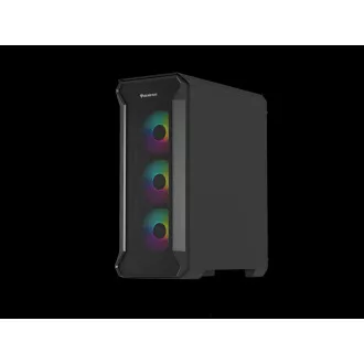 Kućište za računalo Genesis IRID 505 ARGB V2/Midi Tower/Prozirno/Crno