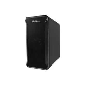 Računalno kućište Genesis IRID 503 V2/Micro Tower/Prozirno/Crno