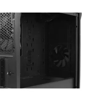 Računalno kućište Genesis IRID 503 V2/Micro Tower/Prozirno/Crno