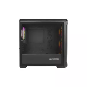 Kućište za računalo Genesis IRID 503 ARGB V2/Micro Tower/Prozirno/Crno
