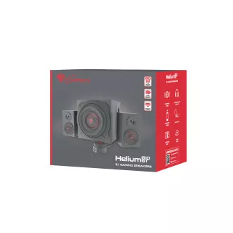 Genesis gaming zvučnici HELIUM 610/2.1/60W/crno-crveni