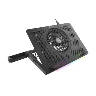 Hladna podloga za NB Genesis Oxid 450 RGB do 15,6", aluminijsko kućište