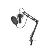 Genesis Radium 300 mikrofon za strujanje, XLR, kardioidna polarizacija, fleksibilni nosač, pop-filter