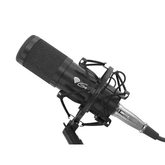 Genesis Radium 300 mikrofon za strujanje, XLR, kardioidna polarizacija, fleksibilni nosač, pop-filter