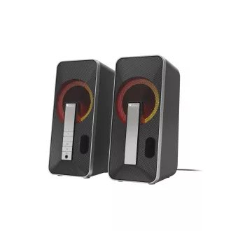 Genesis Gaming zvučnici HELIUM 100/RGB/Stereo/10W/Crno-srebrni