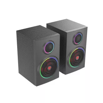 Zvučnici 2.0 24W GENESIS HELIUM 300BT ARGB, Bluetooth 5.0