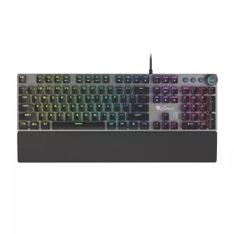 Genesis gaming mehanička tipkovnica THOR 380/RGB/Outemu plava/žičani USB/US raspored/crna