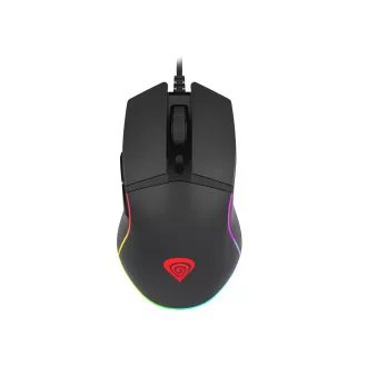 Genesis gaming optički miš KRYPTON 220/RGB/6400 DPI/Gaming/Optički/6000 DPI/Žični USB/Crni
