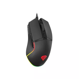 Genesis gaming optički miš KRYPTON 220/RGB/6400 DPI/Gaming/Optički/6000 DPI/Žični USB/Crni