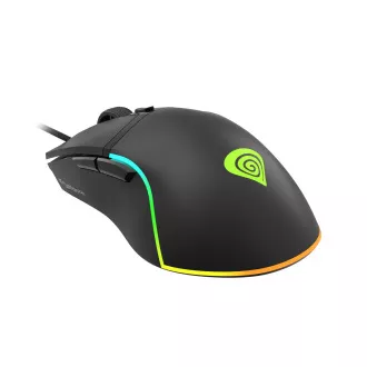 Genesis gaming optički miš KRYPTON 220/RGB/6400 DPI/Gaming/Optički/6000 DPI/Žični USB/Crni