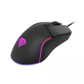 Genesis gaming optički miš KRYPTON 220/RGB/6400 DPI/Gaming/Optički/6000 DPI/Žični USB/Crni