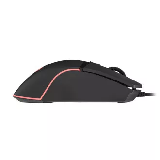 Genesis gaming optički miš KRYPTON 220/RGB/6400 DPI/Gaming/Optički/6000 DPI/Žični USB/Crni
