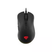 Genesis gaming optički miš KRYPTON 200/RGB/6400 DPI/gaming/optički/6000 DPI/žičani USB/crni
