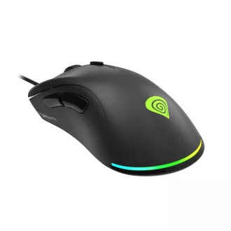 Genesis gaming optički miš KRYPTON 200/RGB/6400 DPI/gaming/optički/6000 DPI/žičani USB/crni