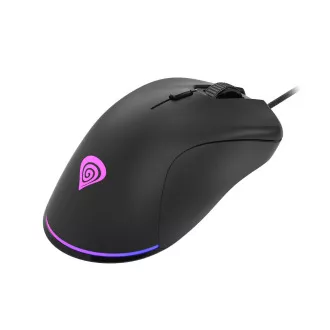 Genesis gaming optički miš KRYPTON 200/RGB/6400 DPI/gaming/optički/6000 DPI/žičani USB/crni