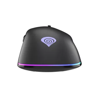 Genesis gaming optički miš KRYPTON 200/RGB/6400 DPI/gaming/optički/6000 DPI/žičani USB/crni