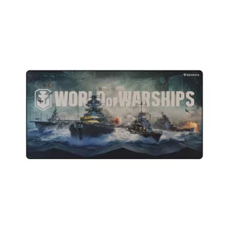 Gaming podloga za miš Genesis CARBON 500 WORLD of WARSHIPS ARMADA, MAXI 90x45cm