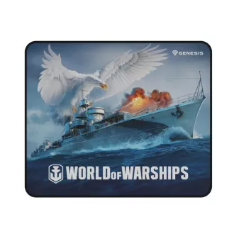 Gaming podloga za miš Genesis CARBON 500 WORLD of WARSHIPS, M 30x25cm
