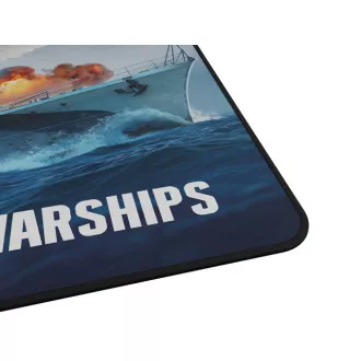 Gaming podloga za miš Genesis CARBON 500 WORLD of WARSHIPS, M 30x25cm