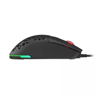 Genesis gaming optički miš KRYPTON 750/RGB/8000 DPI/Gaming/Optički/8000 DPI/Žični USB/Crni