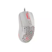 Genesis gaming optički miš KRYPTON 750/RGB/8000 DPI/gaming/optički/8000 DPI/žičani USB/bijeli