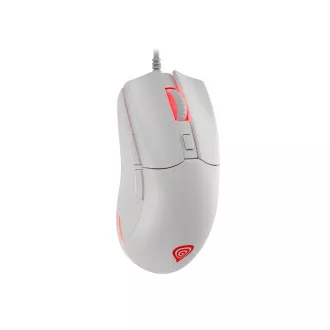 Genesis gaming optički miš KRYPTON 750/RGB/8000 DPI/gaming/optički/8000 DPI/žičani USB/bijeli