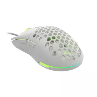 Genesis gaming optički miš KRYPTON 750/RGB/8000 DPI/gaming/optički/8000 DPI/žičani USB/bijeli