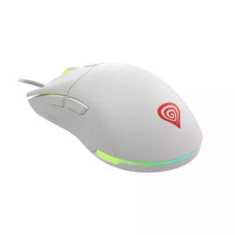 Genesis gaming optički miš KRYPTON 750/RGB/8000 DPI/gaming/optički/8000 DPI/žičani USB/bijeli