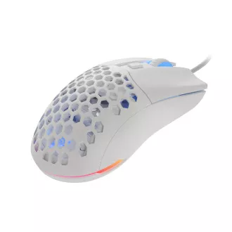 Genesis gaming optički miš KRYPTON 750/RGB/8000 DPI/gaming/optički/8000 DPI/žičani USB/bijeli