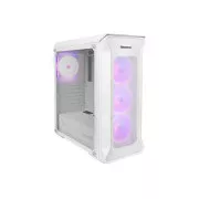 Kućište za računalo Genesis IRID 505 ARGB V2/Midi Tower/Transpar./Bijelo