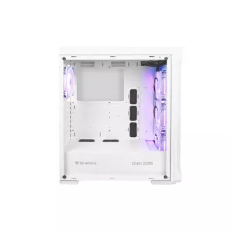 Kućište za računalo Genesis IRID 505 ARGB V2/Midi Tower/Transpar./Bijelo