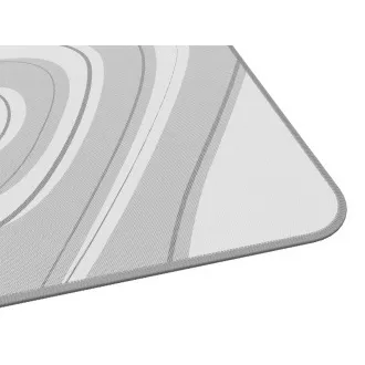 Genesis gaming podloga za miša CARBON 400 XXL LOGO 800X300mm, bijela