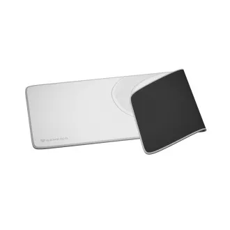 Genesis gaming podloga za miša CARBON 400 XXL LOGO 800X300mm, bijela
