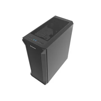 Kućište za računalo Genesis IRID 505F/Midi Tower/Transpar./Black