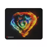 Genesis gaming podloga za miša CARBON 500 M FIRE G2 300x250 mm