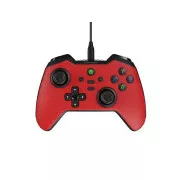 Genesis MANGAN 300 žični gamepad, za PC/Switch/Mobile, crveni