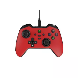 Genesis MANGAN 300 žični gamepad, za PC/Switch/Mobile, crveni