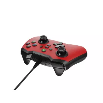 Genesis MANGAN 300 žični gamepad, za PC/Switch/Mobile, crveni