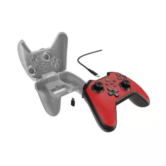 Genesis MANGAN 300 žični gamepad, za PC/Switch/Mobile, crveni