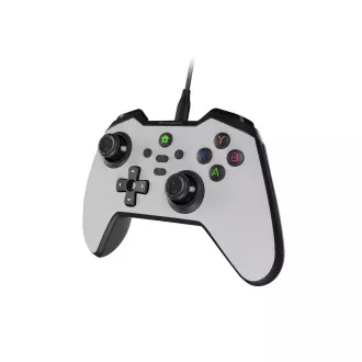 Žičani gamepad Genesis MANGAN 300, za PC/Switch/Mobile, bijeli