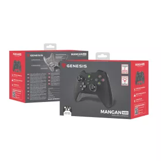 Genesis MANGAN 400 bežični gamepad za PC/Switch/Mobile, crni